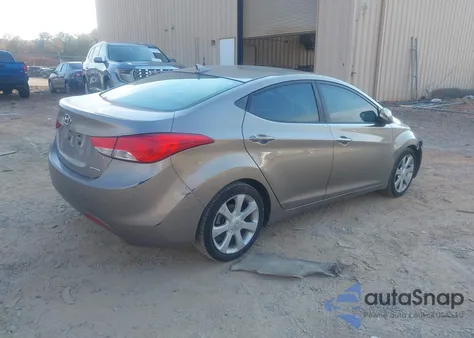 2013 Hyundai Elantra Limited from USA, damaged, VIN 5NPDH4AE3DH237425